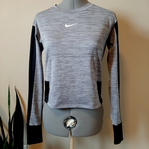 Nike Pacer Graphic Running Long Sleeve - Picture 1 of 6